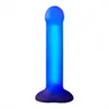 Strap-On-Me - Glow-LED Dildo - Paars - Maat M