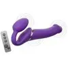 Strap-on-me Strap On Me - Strapless Vibrerende Voorbind Dildo - Maat M - Paars