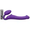 Strap-On-Me - Vibrerende Strapless Strapon - Voorbinddildo Met 3 motoren - Paars