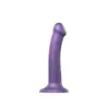 Strap on Me Dildo Metallic Paars - Medium