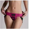 Strap-On-Me - Strap-on Harnas PVC Leatherette Curious - Metallic Roze