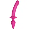 Strap-On-Me - Semi-Realistische Switch Plug-In 2-in-1 Dildo & Buttplug...