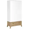 Armoire enfant et bébé Archipel - Blanc & Chêne