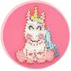 Knutselset Kind 3+ - String-Art Eenhoorn/Unicorn - Roze - Hobby - 21cm