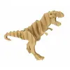 Bi2L 3D Model Karton Puzzel - T-Rex / Tyrannosaurus Klein - DIY Hobby ...