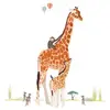 Mimi'lou Sticker géant girafe Safari