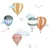 Mimi'lou Planche easy stickers Montgolfière aquarelle