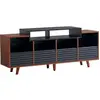 Meubles hi-fi NorStone Oslo 1600 Noir et Noyer NOROSVI160ABSWN