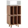 Meubles hi-fi NorStone Stockholm 1100 Blanc et Chêne