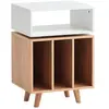 Meubles hi-fi NorStone Stockholm 700 Blanc et Chêne
