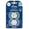 DODIE Sucettes anatomiques symétriques pour bébé 0-6 mois (Modèle : Pe...
