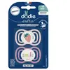 Dodie Sucette Anatomique +18 mois F4 Extra fine Coloris Rose Lot de 2