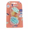Sucettes Dodie Gaia +6m en caoutchouc naturel - Lot de 2