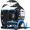 Zerod Hand Paddles Medium Noir