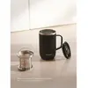 Qwetch - Mug tisanière isotherme inox Matt Noir 470ml - Qwetch