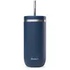 Qwetch - Cold cup isotherme en inox 600 ml - Qwetch Granite - Bleu nui...