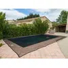 Filet de protection piscine - WERKA PRO - 6 x 12 m - 100 g/m2 - Anti UV - Noir
