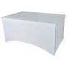Housse nappe pour table pliante - Werkapro - 180cm - Blanc