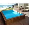 Habitat et Jardin Piscine bois rectangle " Toledo "- 3.00 x 2.00 x 0.71 m