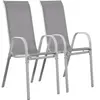 Fauteuil jardin Textilène "Cordoba" - Phoenix - Ecru - Lot de 2
