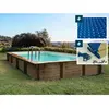 Piscine bois en kit rectangle - HABITAT ET JARDIN - Tampa - 7.20 x 4.2...