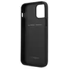 iPhone 12/12 Pro Backcase hoesje - Ferrari - Effen Zwart - Kunstleer