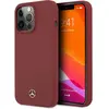 Sourcing Mercedes-Benz Silicone Backcover hoesje voor Apple iPhone 12/12 Pro (6.1") - Rood