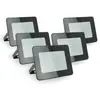 ARUM LIGHTING Lot de 5 projecteurs led 20W IP65 extérieur Température de Couleur: Blanc Froid 6000K