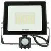 Arum Lighting - Projecteur led 50W Noir détecteur de mouvement IP65 Te...