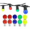 Arum Lighting - Guirlande guinguette Professionnelle 10 culots led B22...