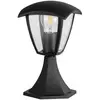 ARUM LIGHTING Borne extérieur ALICANTE pour jardin Noir Culot E27