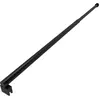 AURLANE UITSCHUIFBARE MONTAGESTANG 70-100CM MATZWART VOOR INLOOPDOUCHE   WANDMONTAGE