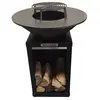 BRASERO ACIER NOIR 75CM