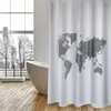 MSV, Rideau de douche, World (180 x 200 cm)