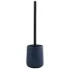 MSV Brosse Wc avec support Céramique MAONIE Bleu Foncé