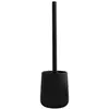 MSV Brosse Wc avec support Céramique MAONIE Noir Mat