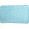 MSV 2108399 Galets Tapis de Bain Bleu 40 x 60 cm