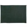 Msv Tapis de bain chenille 40 x 60 cm - Vert foncé - 40 x 60 cm