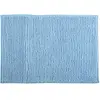 MSV Tapis de bain Microfibre CHENILLE 40x60cm Bleu Ciel