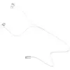 JAYM - Écouteurs avec micro - intra-auriculaire - filaire - USB-C - blanc