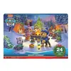 Calendrier de l avent Jouets Pat Patrouille : Figurines Heros et Acces...