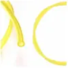 CYCLINGCOLORS DURITE JAUNE TRANSPARENT DIAMÈTRE 2.5mm x 5mm x 1m TONDEUSE TRACTEUR DÉBROUSSAILLEUSE TRONÇONNEUSE TAILLE HAIE