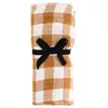 Rose in April Lange Bianca Vichy Caramel (70 x 70 cm)