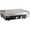 Plancha au gaz - COOK'IN GARDEN - FINESTA - 2 brûleurs - Noir - 2370 cm² de cuisson