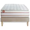 Ensemble LE DOUX 90x200cm Mémoire de forme 3 zones de confort - Ep. 24...