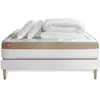 Pack matelas LE COSY 200x200cm Mémoire de forme - Ep. 30cm + sommier k...