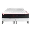 Somness Ensemble Double Sommier + Matelas Boost Ressorts Ensaches Et M...