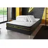 SLEEPFIT Pack matelas Ressort - SFULTRAPACK140190SKN - 26cm - Equilibré - Noir
