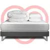 VITALIT Pack Prêt A Dormir Vitalmemo 180 X 200 Cm Sommier Kit Gris