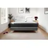 VITALIT Ensemble sommier matelas 180x200 VITALMEMO ONE Mémoire de forme - Ferme - Gris
